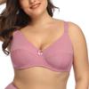 Women Underwire Bra Plus Size Lingerie 85E 90E 95E 100E 105E 110 Dd E Cup Ultra Thin Full Coverage Underwear
