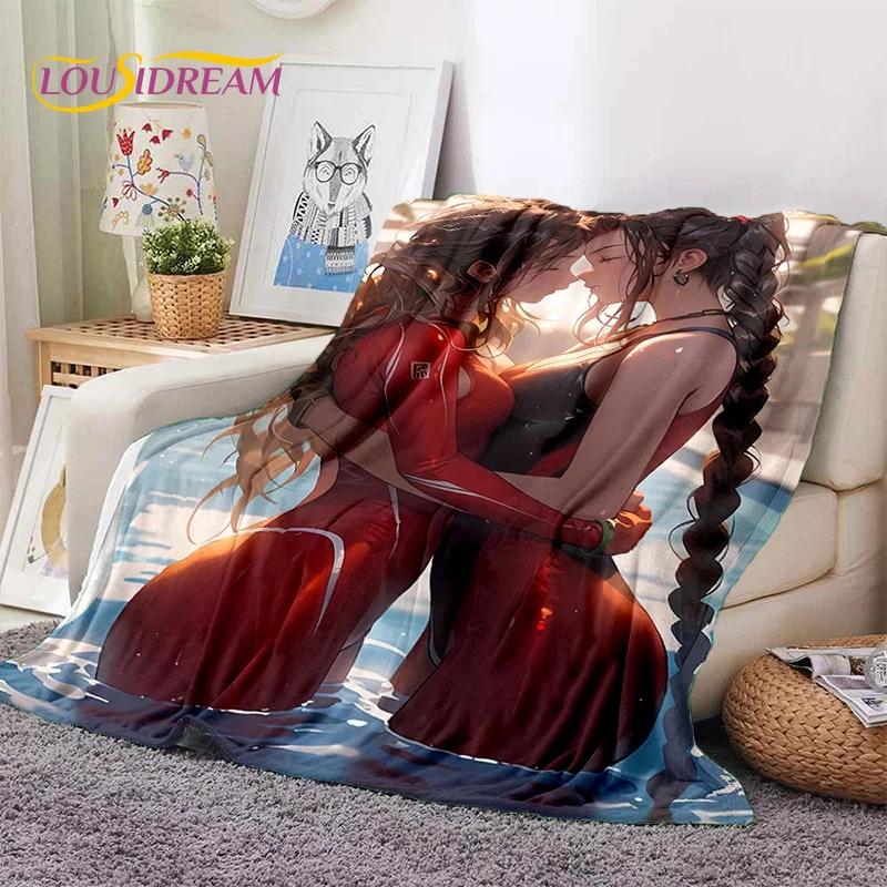 Cartoon Character Sexy Lace Girls Soft Flannel Blanket for Beds Bedroom Sofa Picnic,Throw Blanket for Outdoor Leisure Nap Gift