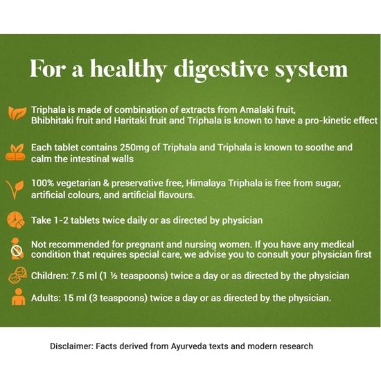 Himalaya Herbals Triphala - 60 Capsules