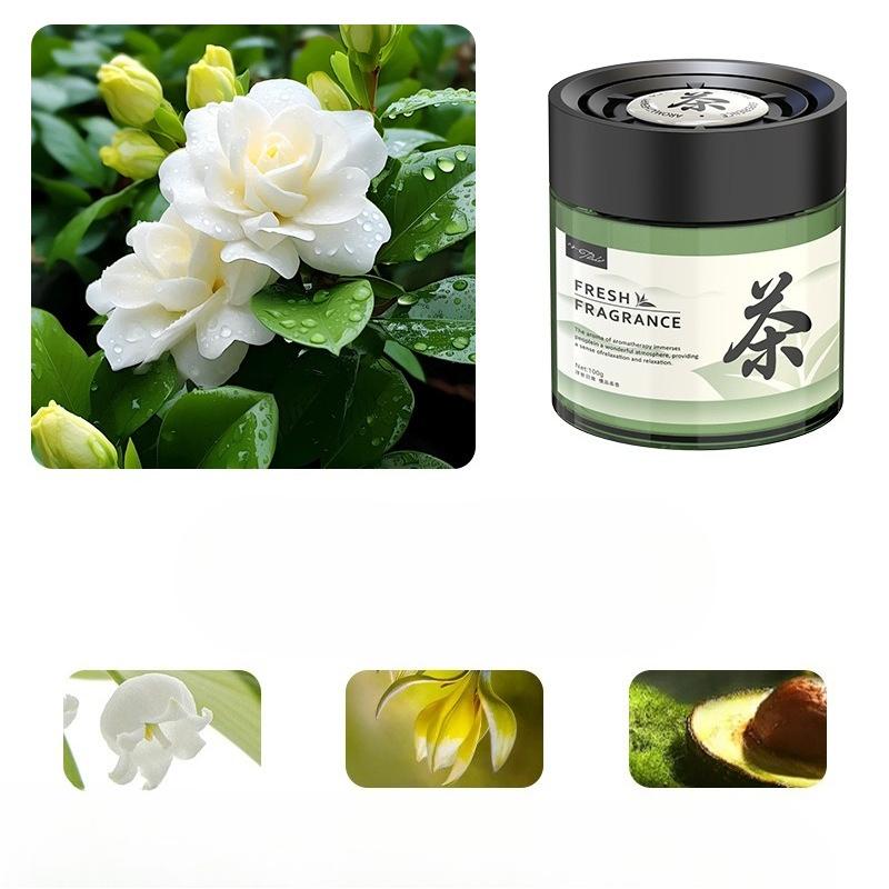 Gardenia Car Aromatherapy Solid Cream Eau De Toilette, Car Decoration, Men's Fragrance, High-end Feel