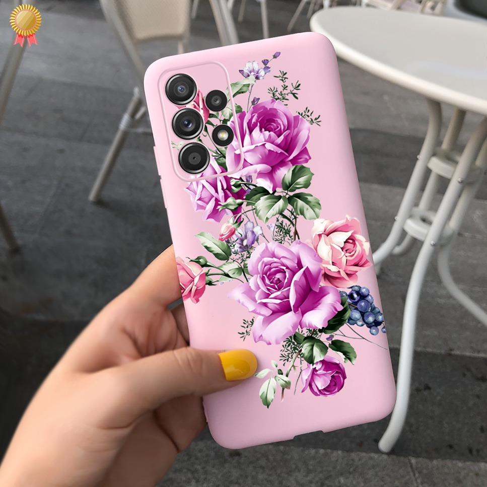 Чехол для Samsung Galaxy A23 5G Модный Милый Прозрачный Матовый Мужской Женский Мягкий ТПУ Силиконовый Чехлы для Телефона Для Samsung Galaxy A23 4G Fundas