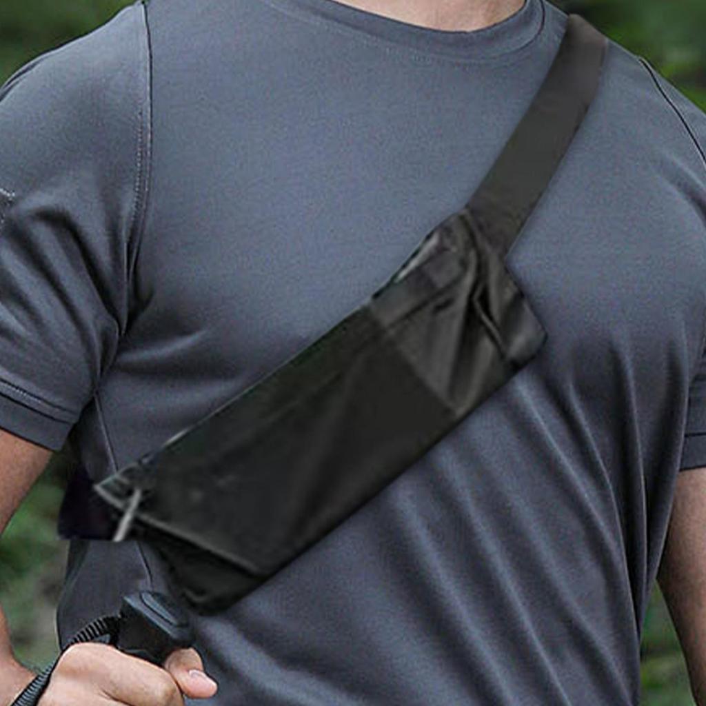 Беговая поясная сумка Fanny Pack для упражнений с отверстием для кабеля, поясная сумка для спорта