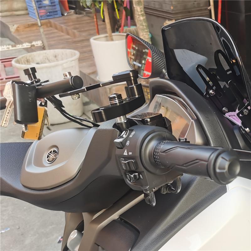 Для YAMAHA NMAX155 NMAX125 NMAX N-MAX 155 XMAX300 мотоцикла с ЧПУ многофункциональная перекладина рулевого управления демпфер баланс