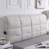Luxury Solid Color All -Inclusive Super Soft Backrest Cover Dustproof Bed Head Cover High Grade Thicken Quilted Headboard Cover