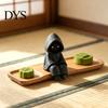 Скульптура-призрак на стол 3D-печатная фигурка человека в капюшоне, жуткая статуэтка, эстетичный декор для полки в комнате, Сидящий, Украшение для рабочего стола на Хэллоуин для