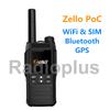 Zello Радио PoC 4G Lte Wifi Sim Android Двусторонняя радиосвязь Сеть GSM WCDMA 2G 3G 4G Рация IP-радио с GPS Bluetooth