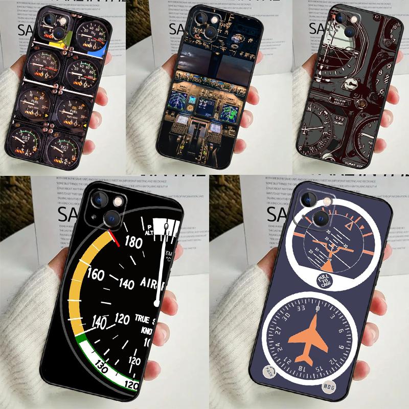 Flight Instruments Case For Samsung Galaxy A06 A16 A26 A36 A56 A55 A35 A15 A53 A32 A52 A33 A13 A14 A34 A54 A17