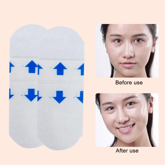 Yousheng 200 шт. укрепляющий пластырь для лица, простой в использовании, легкий, удобный, эффективный, против морщин, портативный, V-образный, невидимый пластырь для наружного применения