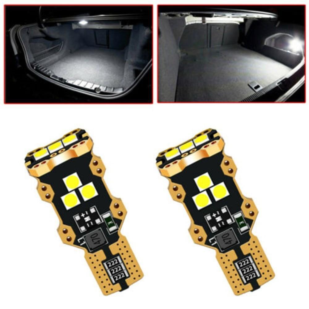 Светодиодные автомобильные лампы T10 T15 921 9SMD 3030 Чипы Canbus Без ошибок Задний фонарь Поворотник Белый Автомобильное освещение заднего хода Улучшение