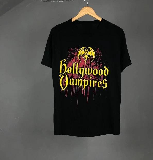 Hollywood vampires винтажная футболка с туром кинозвезд