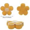 Flower Shaped Chair Cushion Plush Sofa Decor Cushion Multifunctional Flower Pillow  Office
