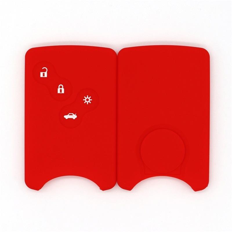 Silicone key cover, suitable for Renault Koleos Binfenglang Latitude Talisman key bag, shockproof key cover