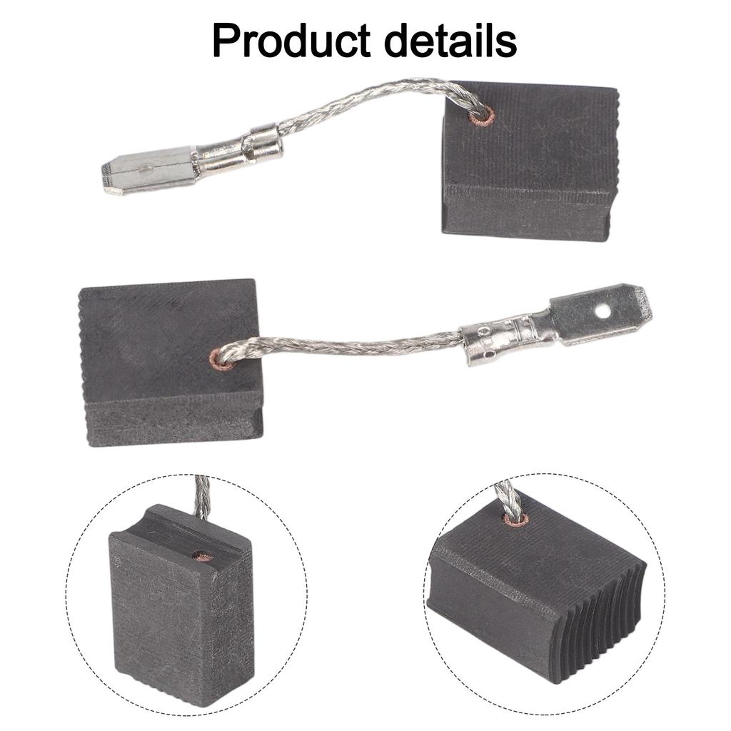 2 Pcs For METABO Electirc Tool Carbon Brushes 316065450 For WE17-125/150 WE19-180 WEPBA17-125 Power Tool Accessories