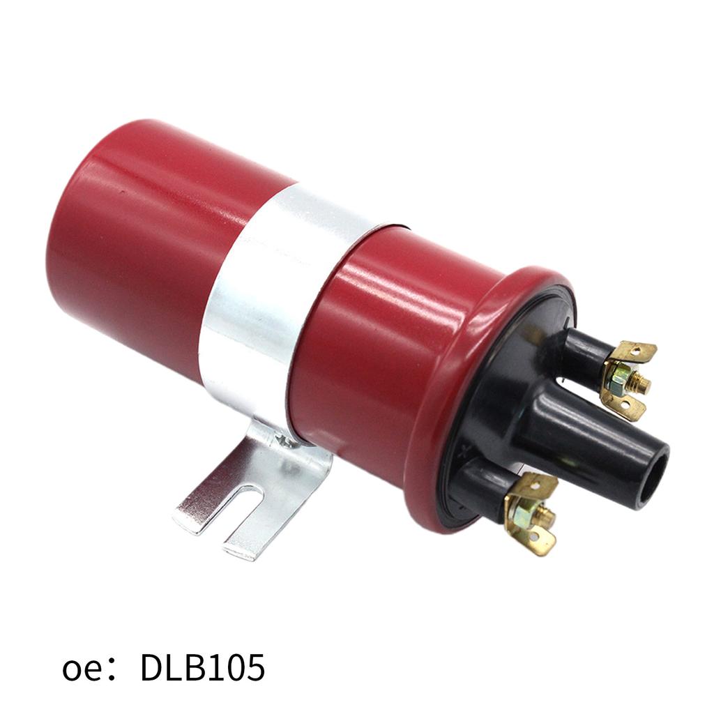 DLB105 12 В, спортивная катушка зажигания, высокопроизводительные детали системы зажигания, универсальные, подходят для всех двигателей с точкой и конденсатором