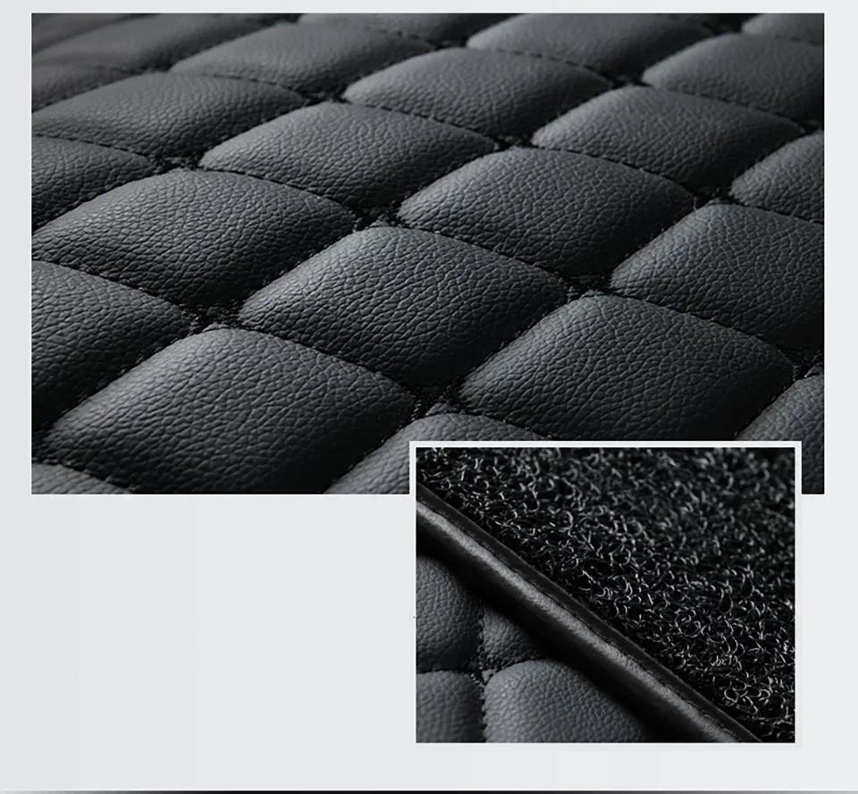 PU Leather Senior Customized Car Floor Mats for BMW 4 Series F32 Coupe F33 Convertible F36 Gran Coupe Car Interior Accessories
