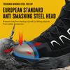 Rotating Button Safety Shoes For Men Anti-Smash Anti-Puncture Work Shoes Breathable Men Sport Shoes Security Protective Boots