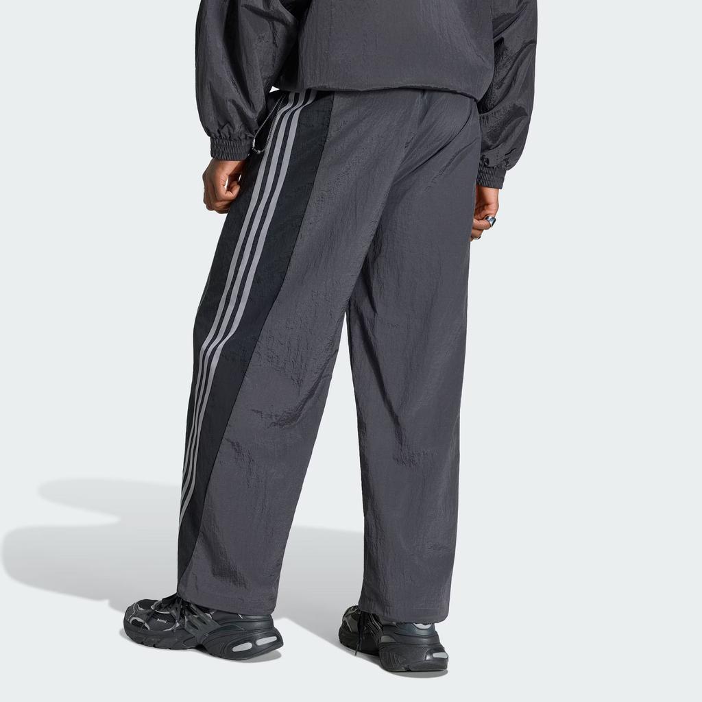 adidas Оригинальные Adilenium Свободные Полосатые Эластичная Талия Домашние Повседневные Тканые Спортивные Штаны Мужские брюки KX4833