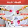 High Pressure Pneumatic Toilet Plunger Fast Unclogging Tool For Bathroom Sink Shower Drainages Elastic Rubber Seal Head