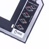 1 Комплект 2,5" SSD CD DVD в Корпус для Жесткого Диска CD-ROM Odd Optibay Пластик Алюминий Универсальный 9,5/12,7 мм SATA 3.0 Второй HDD Caddy