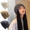 Hair Care Beanie Hat Solid Color Hijab Turban Cap Casual Night Sleep Cap Spring Autumn