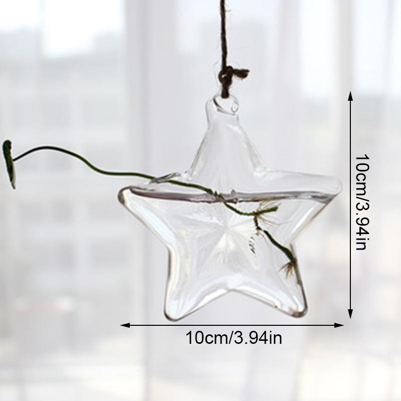 1 шт. прозрачные вазы для гидропоники, террариумный контейнер, подвесная стеклянная ваза, цветочный горшок