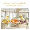 Cozy Woven Bird Nest Round Bird Sleeping Hut Multi-Purpose Hanging Bird Nest  Bird Breeding