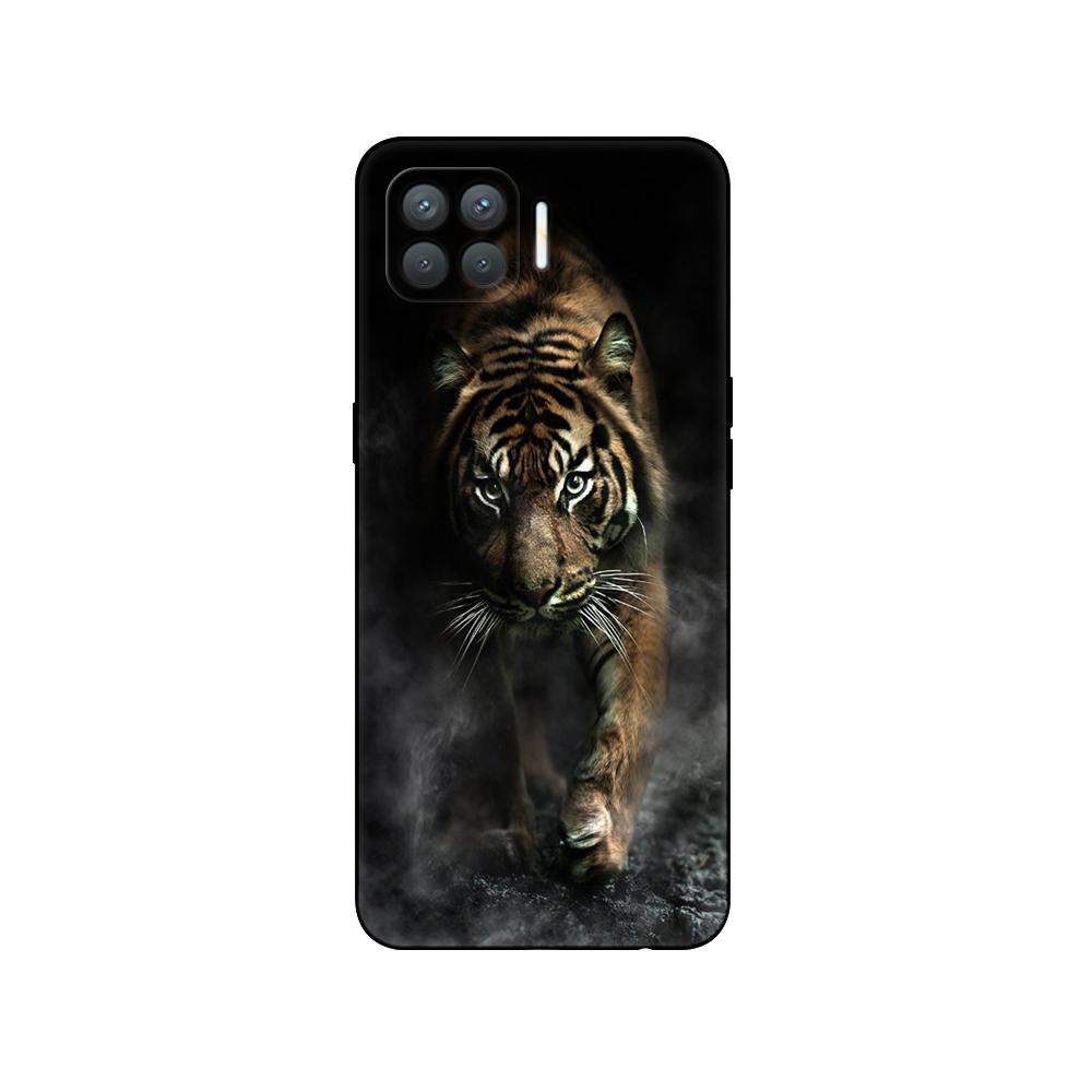 Силиконовый чехол для телефона Oppo Reno4 Lite, чехол для Oppo F17 Pro, задняя крышка Reno 4 lite, 6,43 дюйма, черный чехол из ТПУ, розовый аниме, космический автомобиль