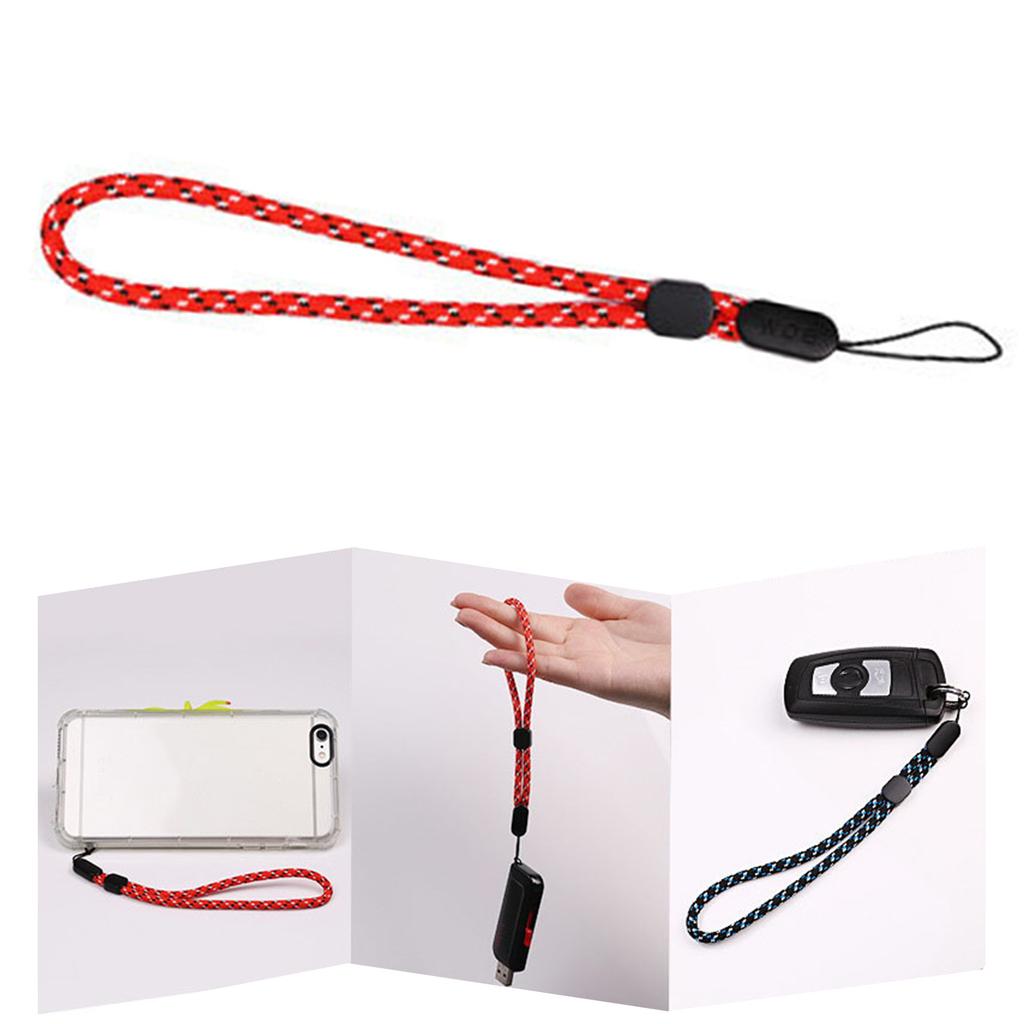 7.5inch Wrist Lanyard Hand Strap Adjustable Cellphone Strap Wrist Rope for Key Phone Flashlight Electronic Accessories