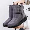Women Boots Mid-Calf Winter Shoes For Women Snow Boots Casual Watarproof Platform Heels Botas Mujer  Winter Boots Female