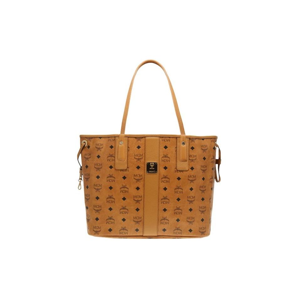 MCM Liz Classic Monogram Reversible Tote Bag Large Capacity Shopping Shoulder Bag Canvas And Leather Handbag Medium Women tote MWP7AVI22CO001