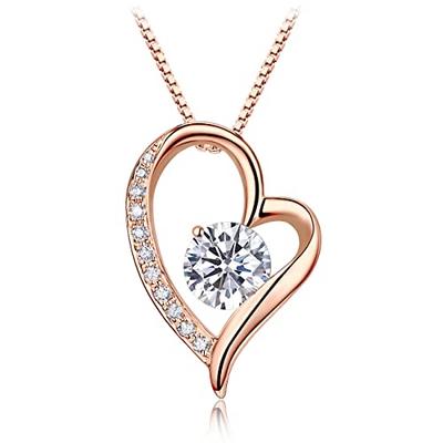 Ожерелье Takeda Jewelry «Открытое сердце», 0,5 карата бриллиант, S925, 45 см, Венецианская цепочка, Регулируемая застежка, Без никеля, Гипоаллергенное, Шкатулка для украшений, Гарантия C
