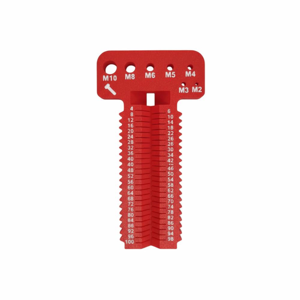 T-Square Woodworking Scriber M2-M10 Architect Ruler Wire Screw Measuring Tool for Carpenter Work