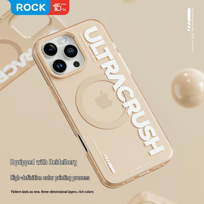 ROCK iPhone 16 Skin-Feel Magnetic Silicone Case
