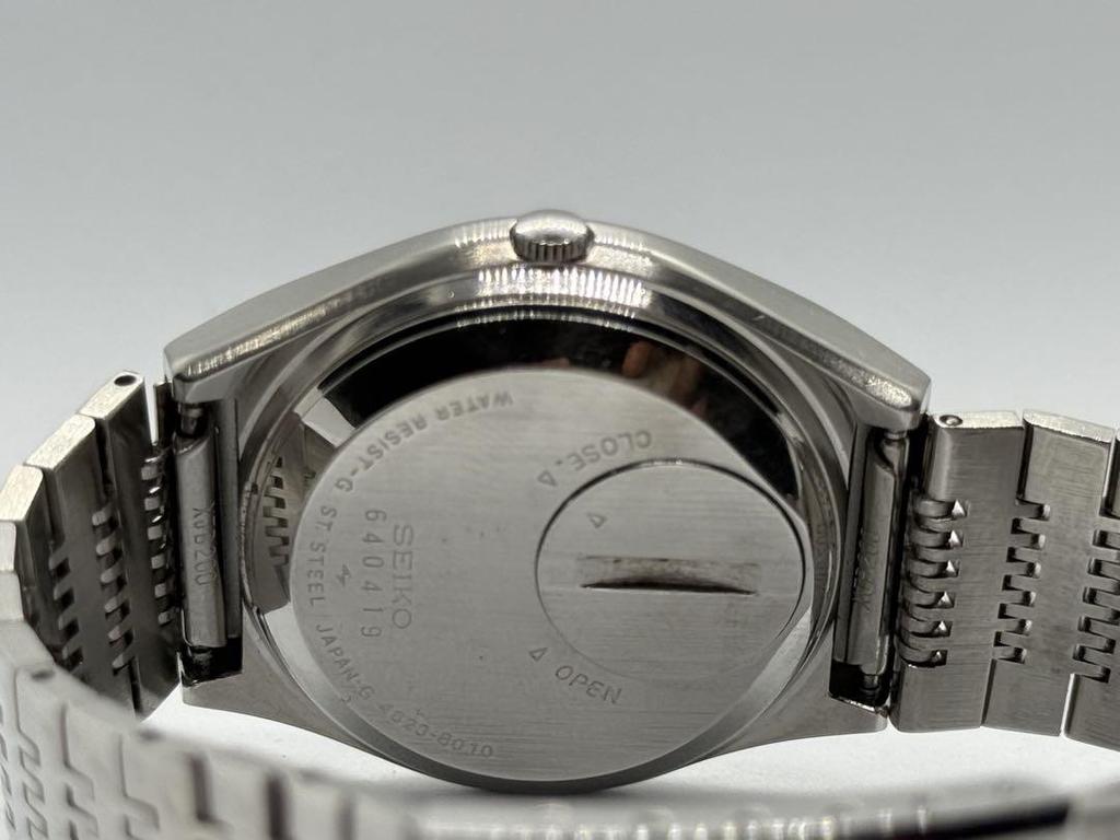 [Б/У] Кварцевые часы SEIKO TYPE II Черные