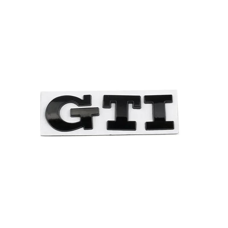 2026 Hot For VW VOLKSWAGEN for Volkswagen VW Metal GTI Logo Car Rear Trunk Emblem Side Sticker Golf 4 5 6 7 8 Polo Jetta Tiguan