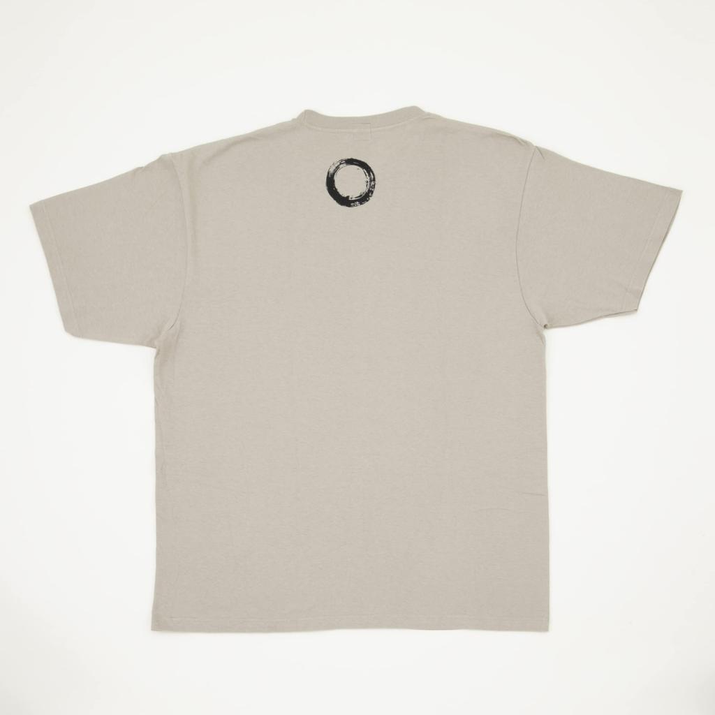 Норен с коротким рукавом Размер L с круглым для и для детей Сделано в Сделано в Хлопок Круглый воротник Буква Кандзи Смешной сувенир из Учеба Домашняя одежда Футболка, (Zen