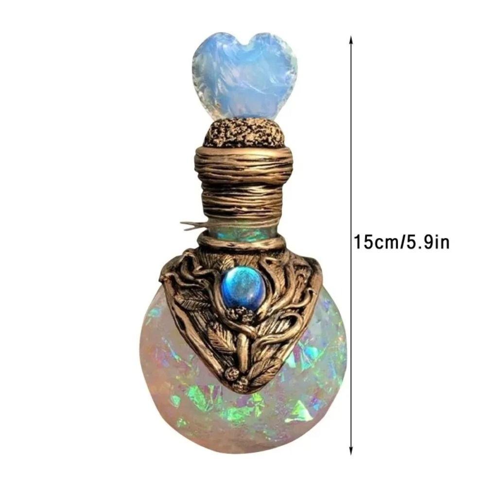 Викторианский Средневековый Ведьма Стеклянный Шар Косплей Магическое Зелье Стеклянная Бутылка Хэллоуин Украшение Реквизит