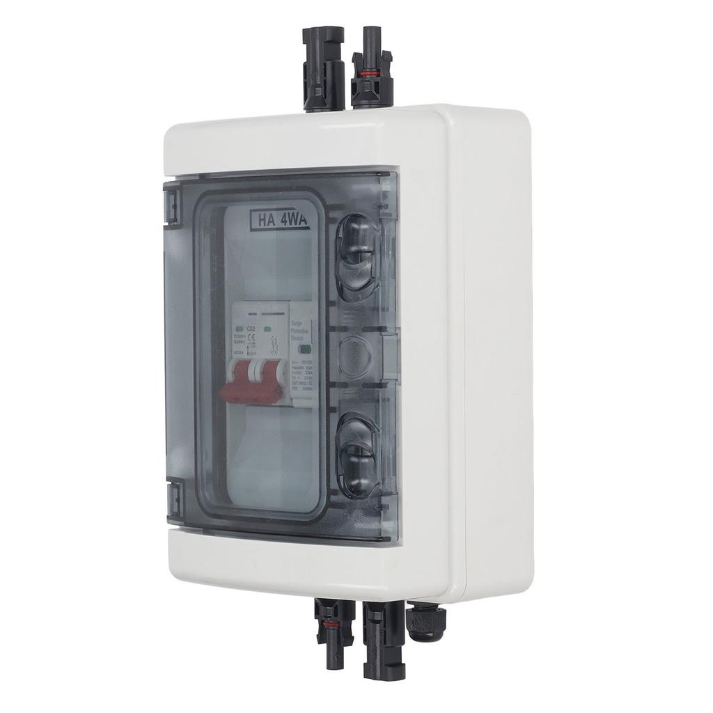 PV Combiner Box IP65 Водонепроницаемый солнечный фотоэлектрический Combiner Box с DC500V 32A автоматическим выключателем