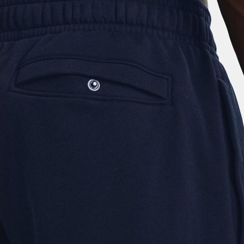 Under Armour Однотонные спортивные брюки с буквенным принтом и завязками на шнурке, мужские брюки, синие 1373374-408