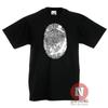 Fingerprint FBI CTU Spaß Motiv Kinder T-Shirt 3-13 Jahre Bedrucktes Design