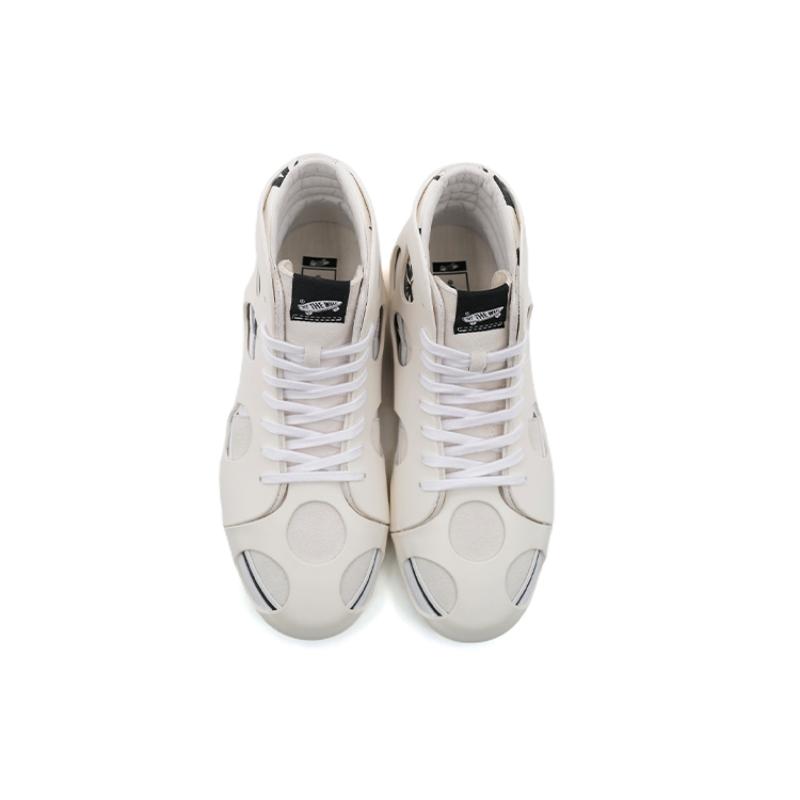 Vans Sk8 Hi Cage Vlt Lx 'Polka Dot Checkered Marshmallow' Vans VN0A5FBW2UH