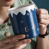 Милая керамическая кружка с белым медведем и крышкой, ложка, кофейные чашки, креативная посуда для напитков, кофе, чая, молока, чашки, подарки