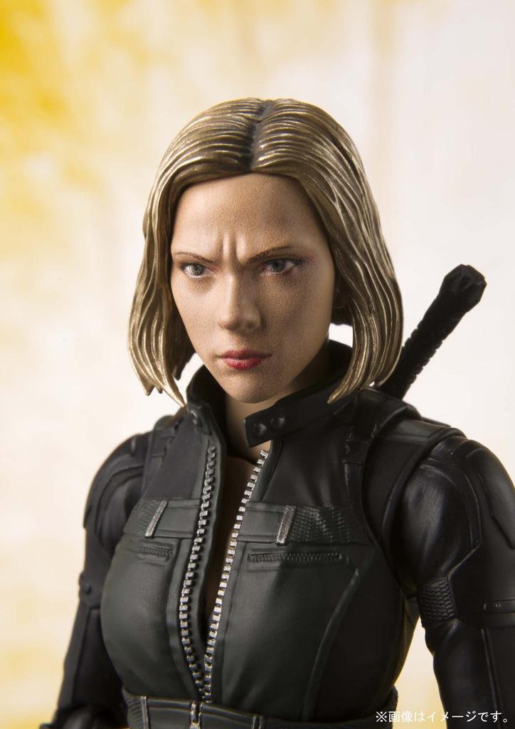 TAMASHII NATIONS Avengers Black Widow 190mm Painted Movable Figure S.H.Figuarts (Avengers/Infinity War) Approx. PVC/ABS