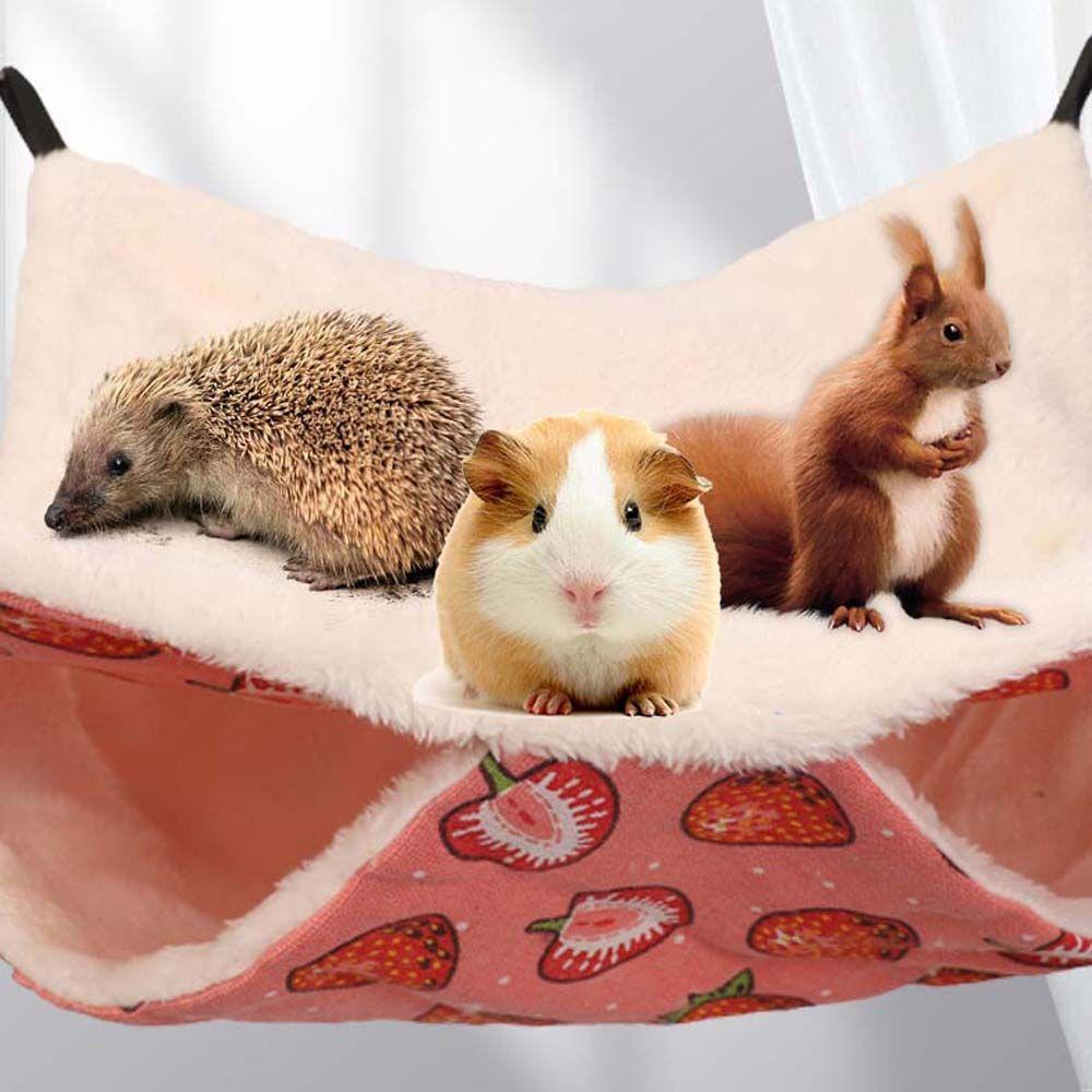 Для мелких животных аксессуары для клеток для домашних животных кровать для крыс убежище для морских свинок подвесной гамак дом для хомяков