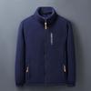Outdoor Fleece Jacket Men's Spring, Autumn and Winter Plus Velvet Warm Jacket Jacket Cardigan Fleece Sweatshirt