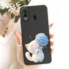 Чехол для Samsung Galaxy A20 A20e A20s Обложка SM-A202F SM-A205F SM-A207F Милый Мультяшный Кот Ударопрочный Бампер для Samsung A30 Fundas