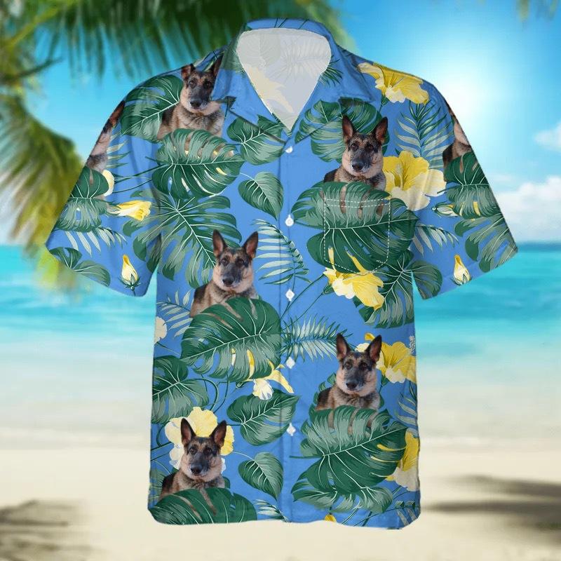 eBay 1116 new animal pattern lapel shirt 1D digital printing Hawaiian men's shirt