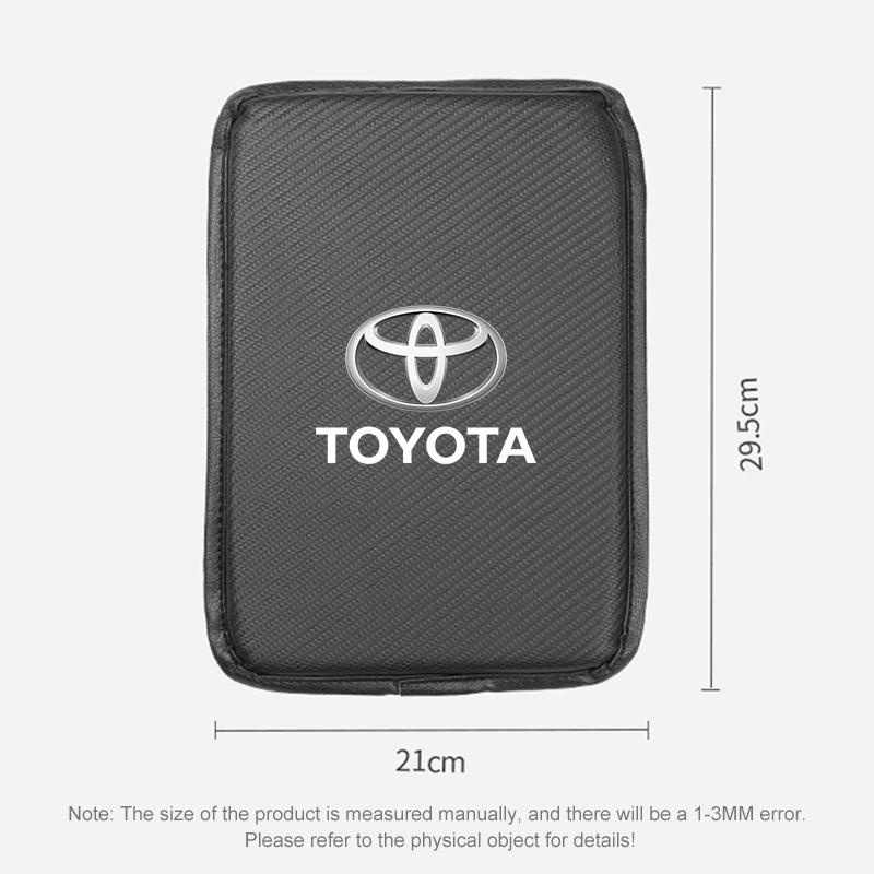 Car Armrest Box Pad Car Center Console Arm Rest Protector For Toyota Prius NHW20 ZVW30 ZVW40 ZVW50