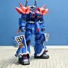 HG 1/144 MS-08TX Сине-Красный Меха Модель для Сборки С Аксессуаром Гигантский Меч Сочлененный Коллекционный Настольный Декор Игрушка в Коробке