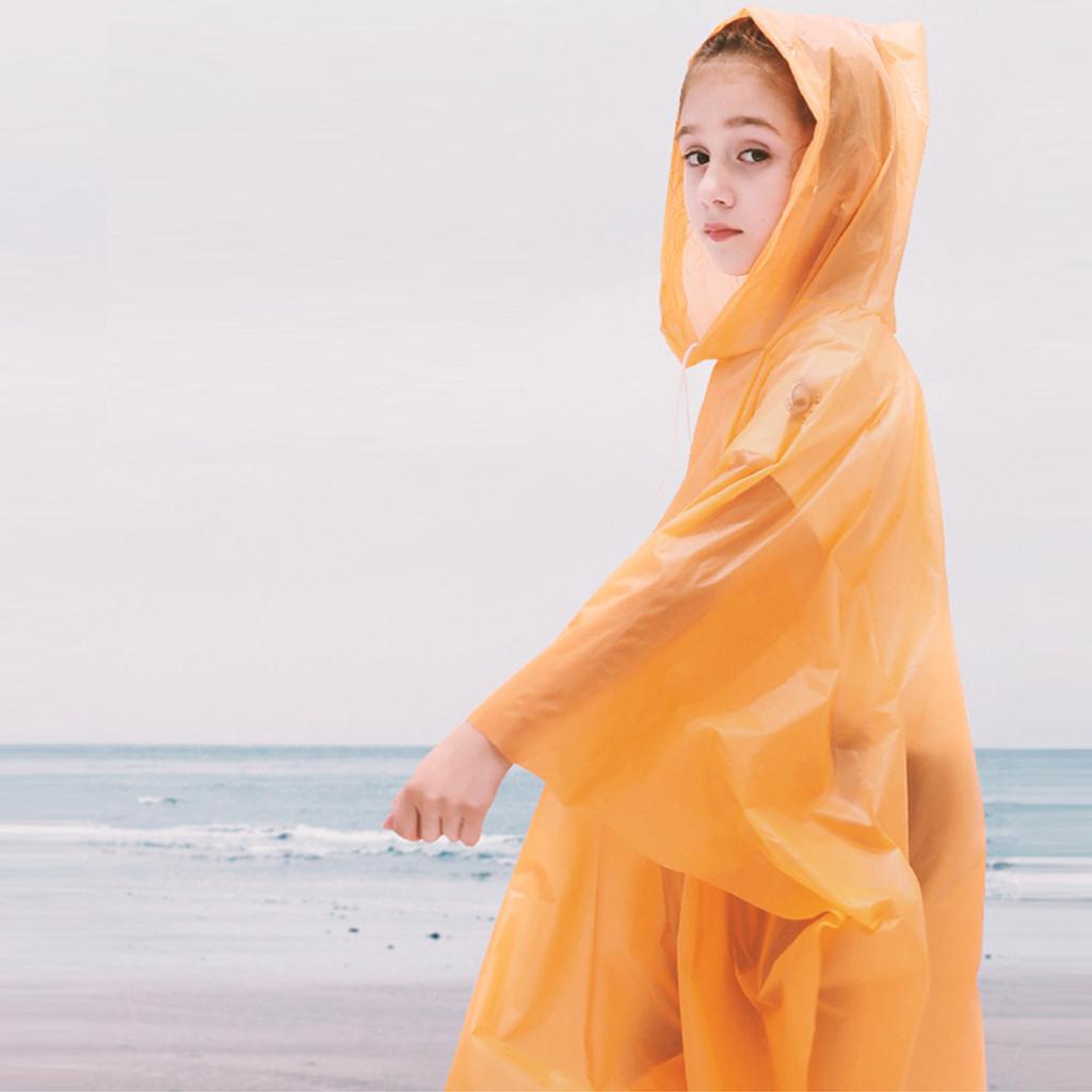 Одноразовый утолщенный детский плащ, детский плащ, плащ для туризма